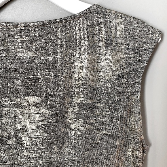 Calvin Klein size M metallic top - Picture 11 of 11
